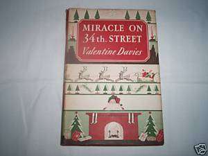 MIRACLE ON 34th STREET (V. Davies   Pub. 1947) 1st Ed.  