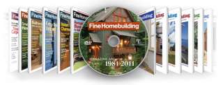 Fine Homebuilding Magazine Archive 1981 2011 DVD ROM 224 issues Free 