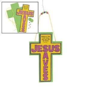 Jesus Saves Cross Craft Kit   Teacher Resources & Classroom Crafts