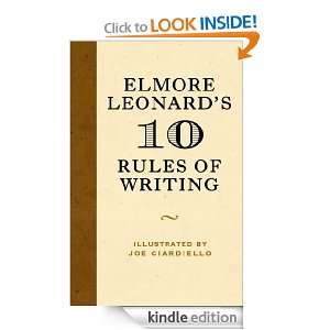 10 Rules of Writing Elmore Leonard  Kindle Store
