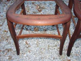 Vintage 2 Nice Wooden Wicker Chairs  