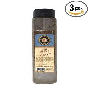 Spice Appeal Caraway Seed Whole, 19 Ounce Jars (Pack of 3)  