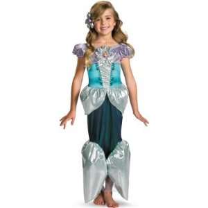   Princess  Ariel Lame Deluxe Toddler  Child Costume