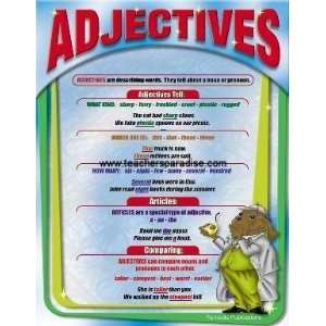  Adjectives Chart 12/Pk Toys & Games