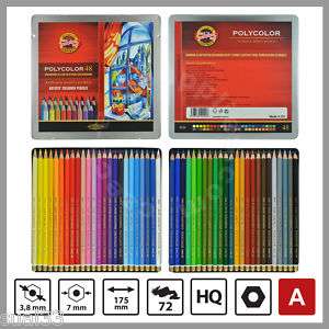   Noor Polycolor drawing colored pencils 3826 48pcs 8593539101413  