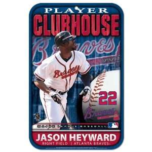 MLB Jason Heyward Wall Sign 