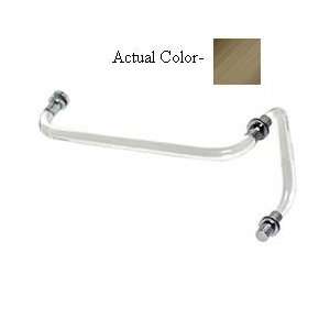 Mirart Acrylic Smooth 24 Towel Bar with 8 Pull Handle and Antique 