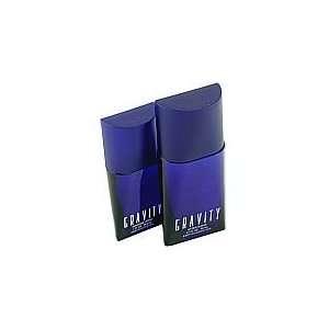  GRAVITY by Coty COLOGNE SPRAY 1 OZ & AFTERSHAVE 1.7 oz for 