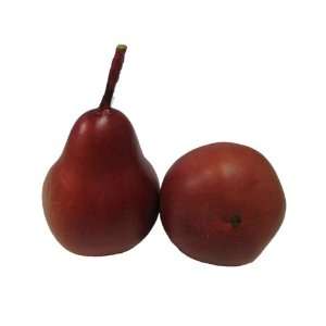  Artificial Red Bartlett Pear, Box of 12 