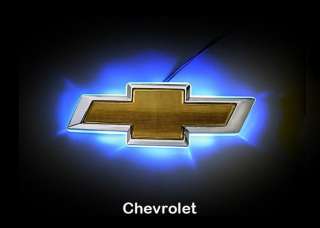 CHEVROLET CHEVY CAR 3D LED LIGHT UP BADGE DECAL LOGO EMBLEM STICKER 