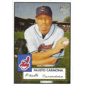  2006 Topps 52 (1952 Edition) #74 Fausto Carmona (RC 