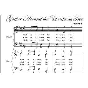   the Christmas Tree Easy Piano Sheet Music Christmas Carol Books
