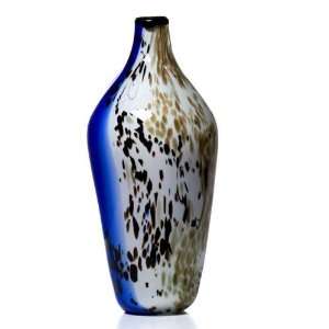 Castellani Glass Ware Murano Art Retro Crystal Hvy Vase  