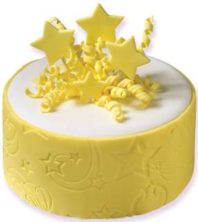 Wilton STAR POWER FONDANT IMPRINT MAT Cake Decorating  
