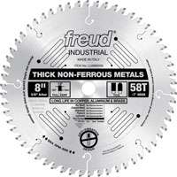  Freud LU89M008 8 Inch 58 Tooth Non Ferrous Metal Cutting 
