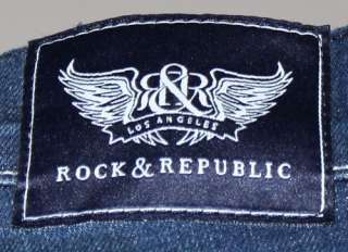 New Rock & Republic Ladies Kasandra Timid Blue Jeans Size 30  