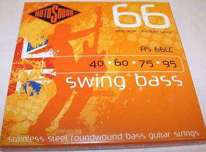 ROTOSOUND RS 66LC Swing Bass 66 Guitar Strings, Medium  