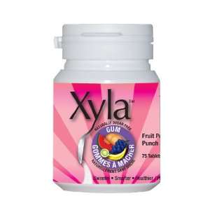  Xyla 75ct Fruit Punch Gum   Made in the USA Beauty
