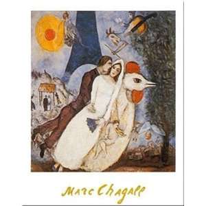     Artist Marc Chagall   Poster Size 16 X 20 inches