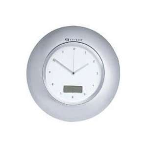  EW100    Wall Clock & Date Aluminum Aluminum