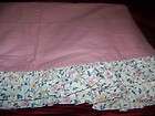 WAVERLY MEADOW LANE & ROSE PINK EXTRA LONG DUVET COVER 74 X 90