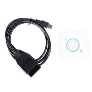 VAG COM OBD2 409.1 USB Car Diagnostic Inspection Cable Interface Black 