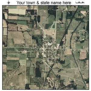  Aerial Photography Map of Walnut Grove, Missouri 2010 MO 
