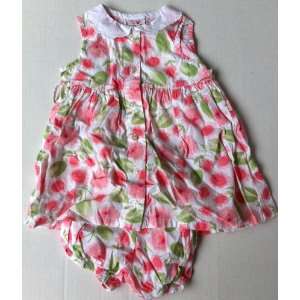  Baby Girl 18 24 Months, 2 Pc Summer Dress Outfit Frock 