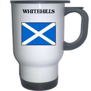  Scotland   WHITEHILLS White Stainless Steel Mug 