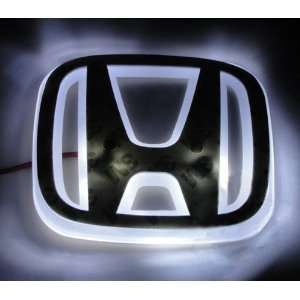  Auto led white car logo light for HONDA NEW FIT 08 