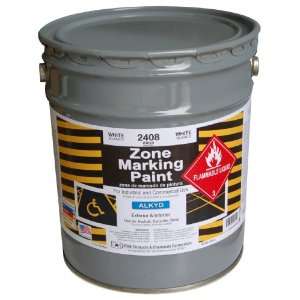  RAE 2408 05 White Alkyd Zone Marking Paint 5 Gallon