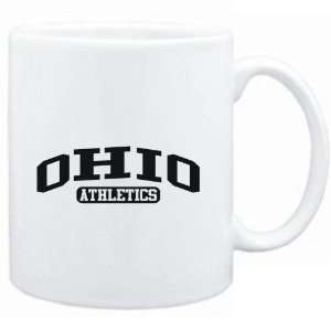  Mug White  Ohio ATHLETICS  Usa States