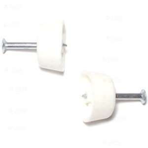  Nail In Flattened White Shelf Support (20 pieces)