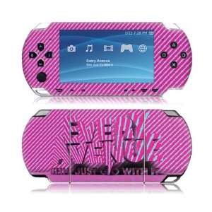   Sony PSP Slim  Every Avenue  Shh. Just Go With It Skin Electronics