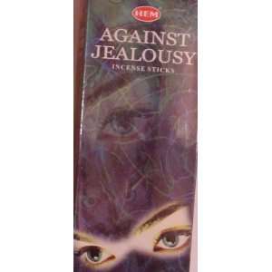  Against Jealousy   20 Stick Hex Tube   HEM Incense Beauty