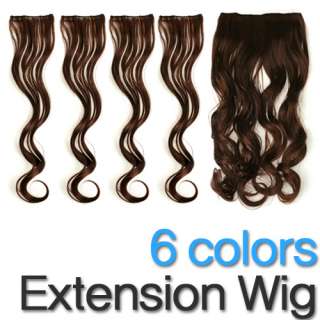 Sexy Long Wavy Hair Full Wig 6 colors NEW T04 361  