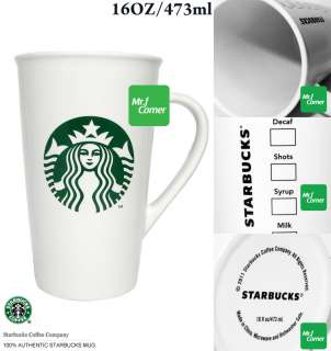 Product 16oz starbucks logo ceramic mug 473ml 2011