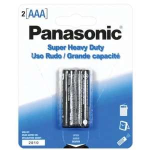  Panasonic Battery AAA   2 Pack Electronics