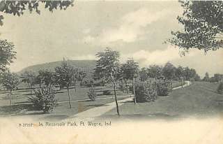 IN FT. WAYNE RESERVOIR PARK MAILED 1909 M48993  