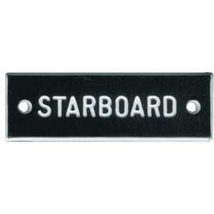    Bernard Engraving Nameplate Starboard 5/Pk