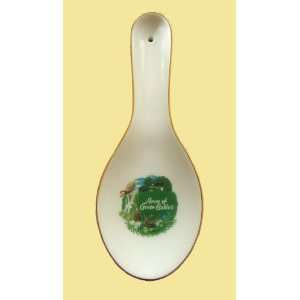  Green Gables China Spoon Rest 