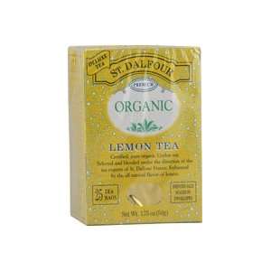  St. Dalfour Organic Lemon Tea    25 Tea Bags Health 