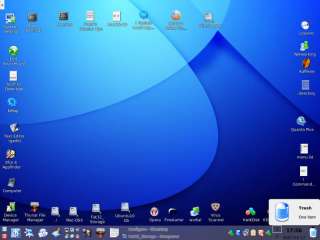 Now here are a few screenshots of Kubuntu, which is Ubuntu running the 