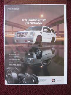 2008 Print Ad Bridgestone Tires ~ Off Road Is Tough. Bridgestone or 