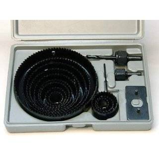 HOLE SAW SET   16 pc Hole Saw Kit  3/4   5 inch   includes Case