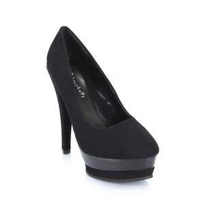 NEW Womens 5 Shoes Platform Stiletto Classic High Heel Pumps Black 