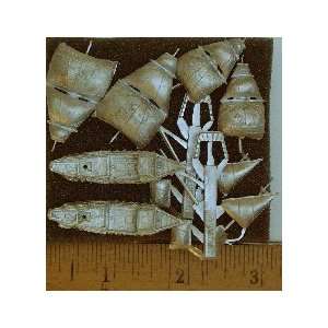  Age of Sail 1/1200th Miniatures Great Ship (2) Toys 