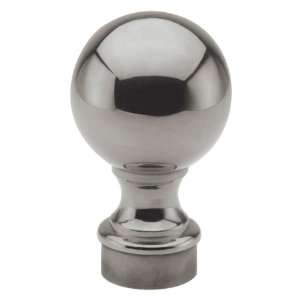  Polished Stainless Steel Ball Finial 1 1/2 OD