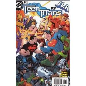 Teen Titans #6 Vs. The JLA