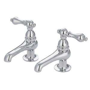   Rubbed Bronze Hot Springs Double Handle Bathroom Basin Tap with Amer